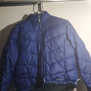 L.L. Bean Royal Blue Quilted Jacket